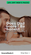 Load image into Gallery viewer, Men&#39;s Double Pack - SnoreMeds Anti Snoring Mouthpiece
