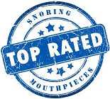 Load image into Gallery viewer, Photo indicating SnoreMeds as being a Top Rated Anti-Snoring Mouthpiece.
