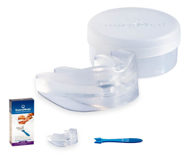 SnoreMeds Women's Single Pack. Great value anti-snoring mouthpiece for women. Stop snoring from the first night. 